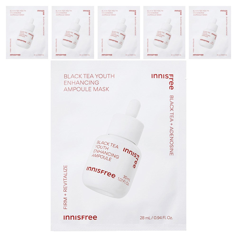 Innisfree Black Tea Youth Enhancing Ampoule Mask