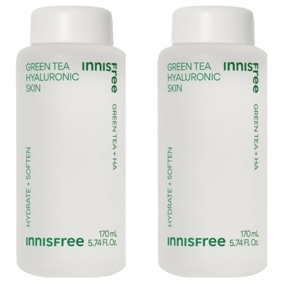 [Vegan Beauty] Innisfree New Green Tea Hyaluronic Acid Skin