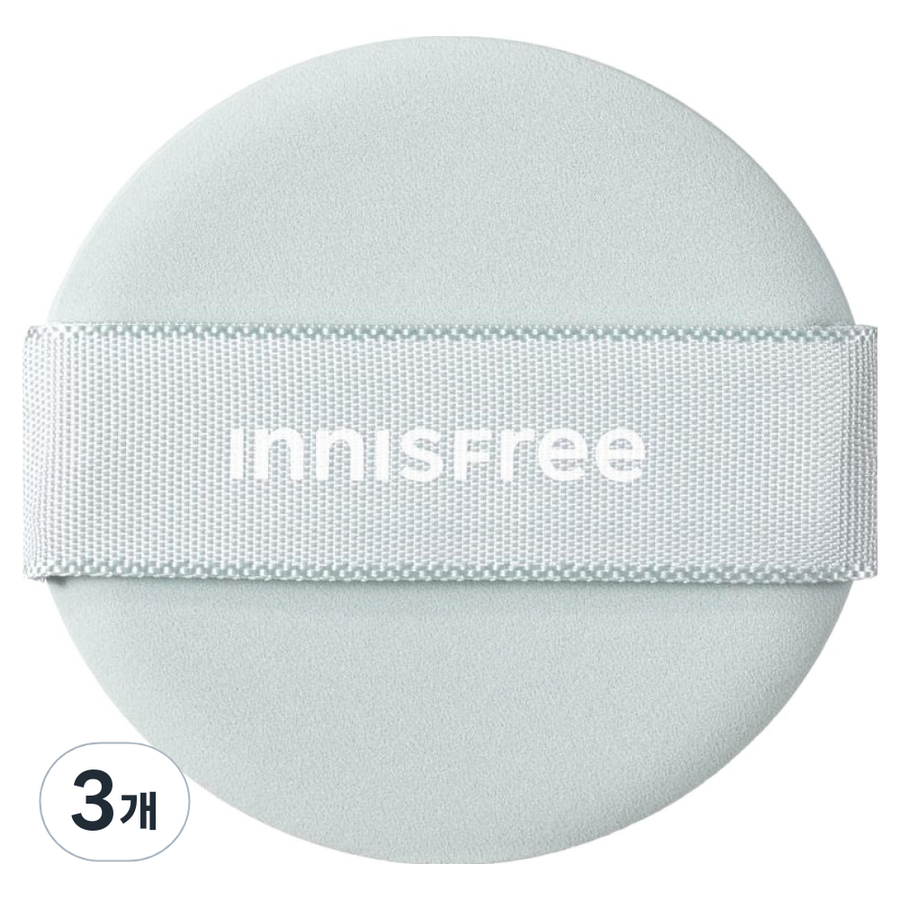 Innisfree No Sebum Powder Cushion Puff, Sky Blue