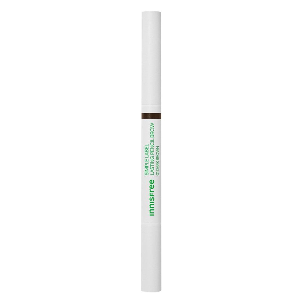 Innisfree Simple Label Lasting Pencil Brow, 01 Dark Brown