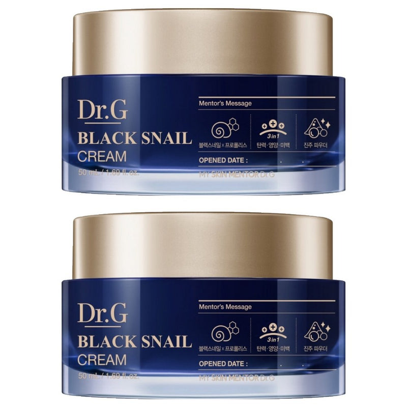 Dr.G Black Snail Cream Duo