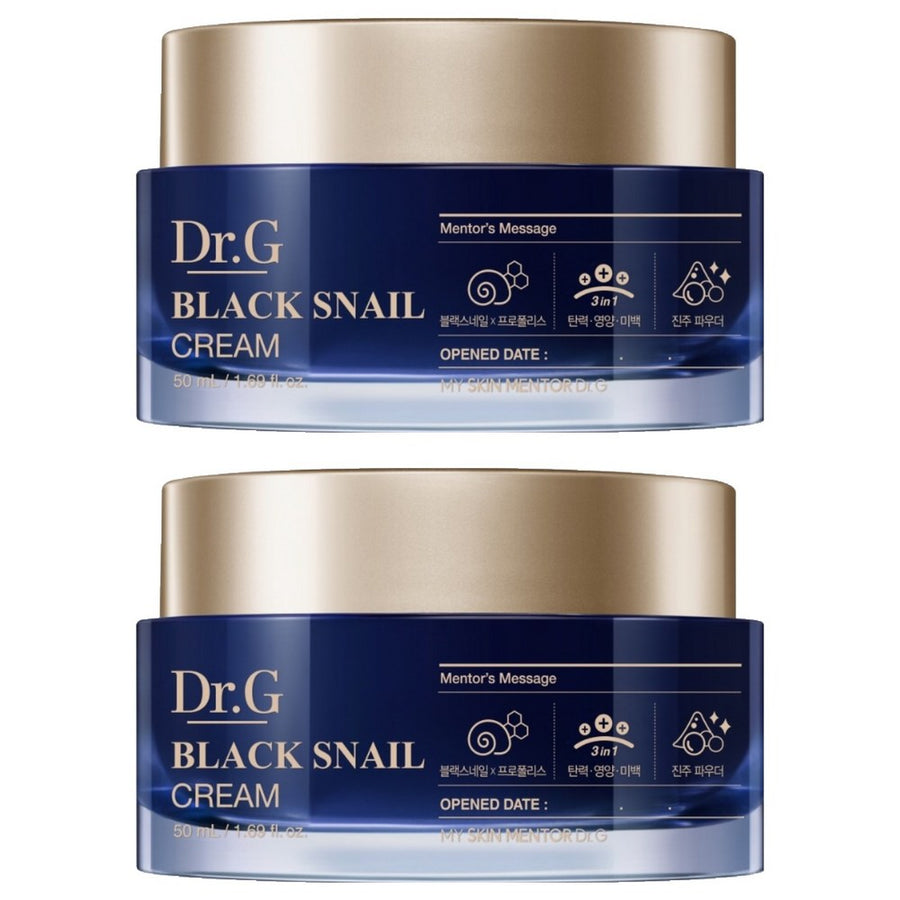 Dr.G Black Snail Cream Duo