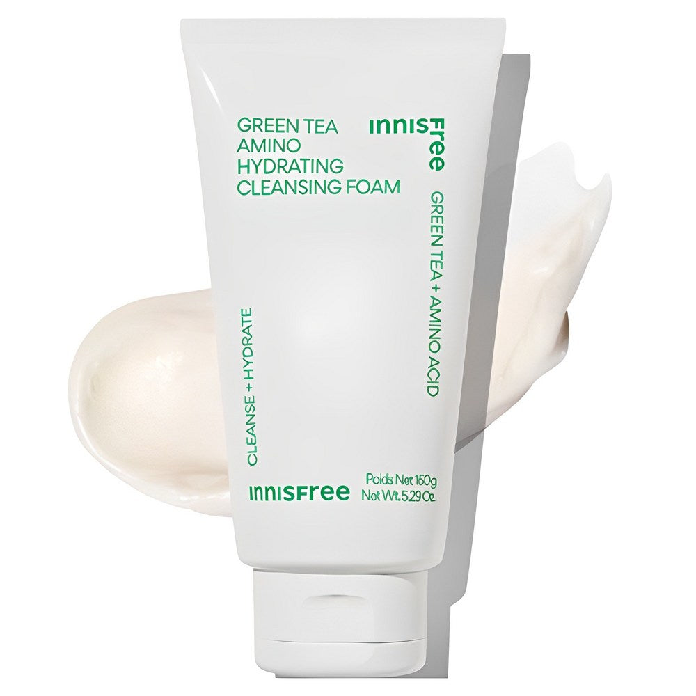 Innisfree New Green Tea Amino Moisture Cleansing Foam