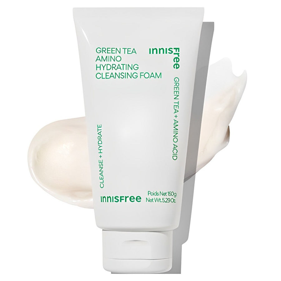 Innisfree New Green Tea Amino Moisture Cleansing Foam