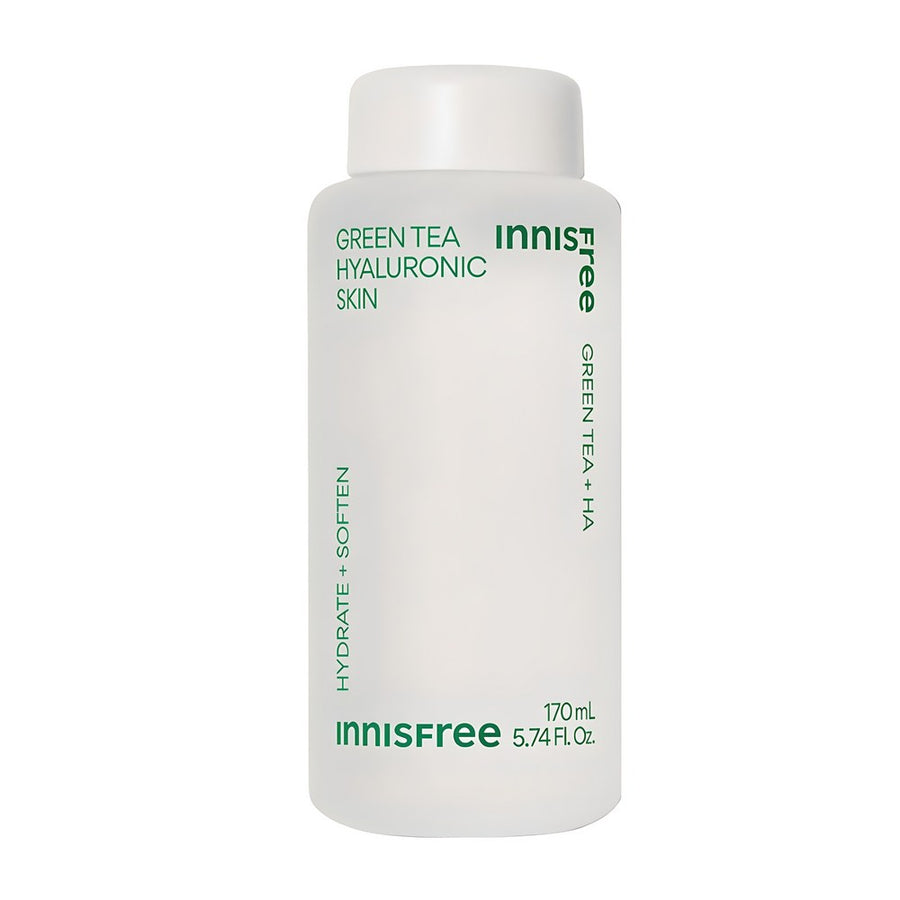 [Vegan Beauty] Innisfree New Green Tea Hyaluronic Acid Skin