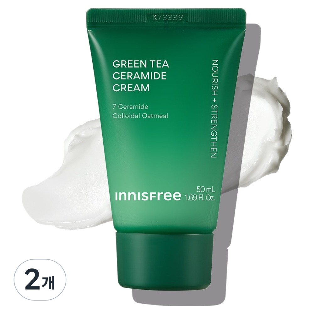 Innisfree Green Tea Ceramide Cream Tube Type