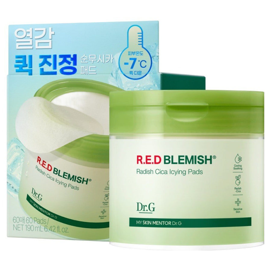 Dr.G Red Blemish Turnip Cica Icing Pad 190ml