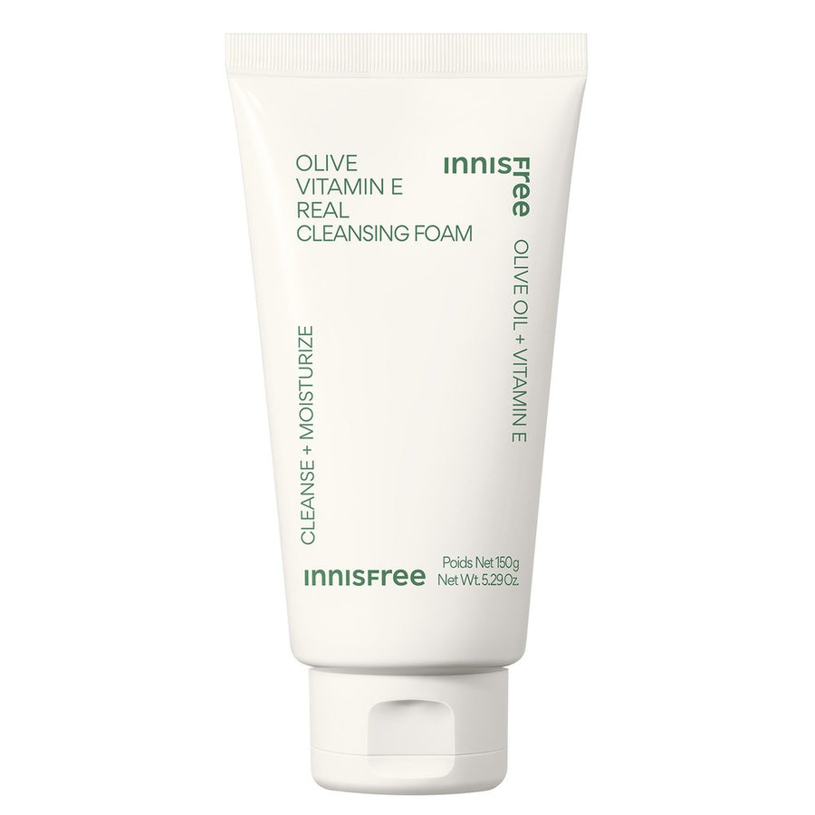 [Vegan Beauty] Innisfree Olive Vitamin E Real Cleansing Foam