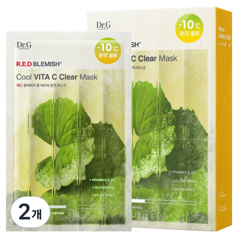 Dr.G Red Blemish Cool Vita C Trace Mask